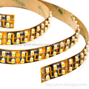 5m Double row 12V DC LED single color 3528 240/1,200LEDs per meter strip light